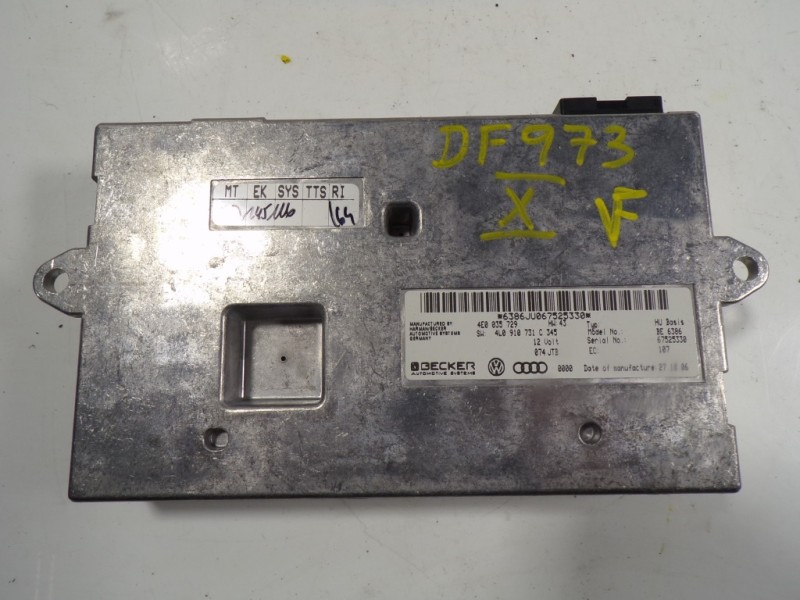 Recambio de modulo electronico para audi q7 (4l) 3.0 v6 24v tdi referencia OEM IAM 4L0910731CX 4L0910731C 