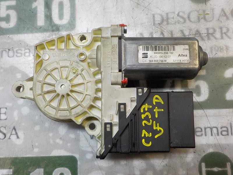 Recambio de motor elevalunas trasero derecho para seat toledo (5p2) 1.9 tdi referencia OEM IAM 1K0959704AESE1 1K0959704M 
