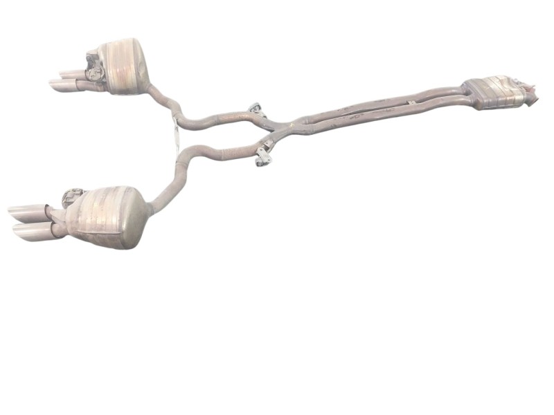 Recambio de tubo escape trasero para porsche panamera 2.9 v6 turbo cat referencia OEM IAM 971253209AY 971253608AY 971253607AY