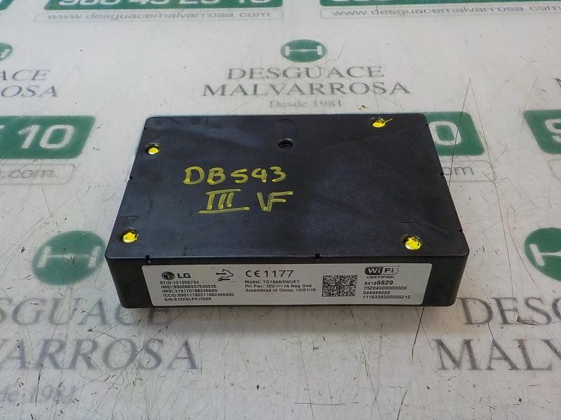 Recambio de modulo electronico para opel zafira (c) excellence referencia OEM IAM 84365981 84186829 121255734
