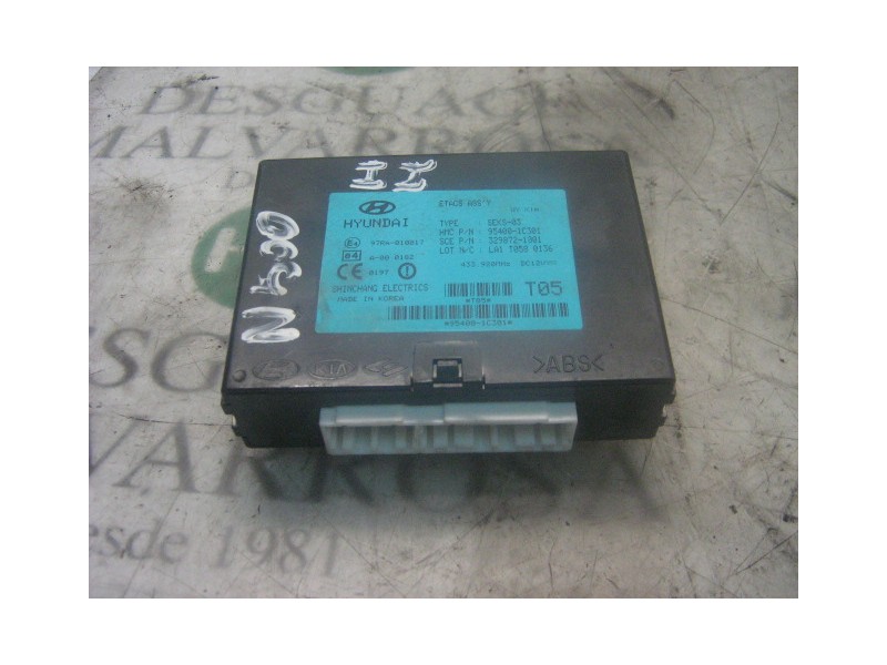 Recambio de modulo electronico para hyundai getz (tb) 1.5 crdi referencia OEM IAM 954001C301 954001C301 