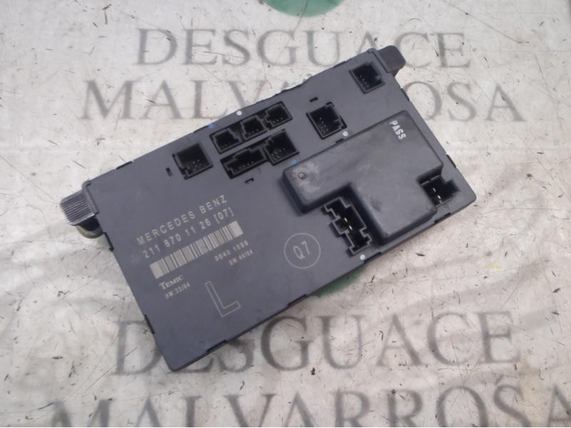 Recambio de modulo electronico para mercedes-benz clase e (w211) berlina e 220 cdi (211.006) referencia OEM IAM A2118701126  