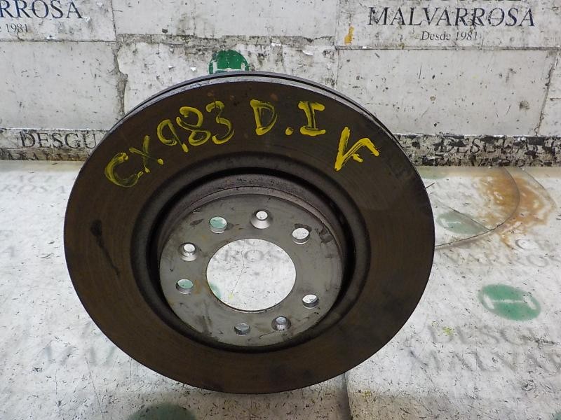 Recambio de disco freno delantero para fiat scudo furgón (272) 1.6 jtdm cat referencia OEM IAM   