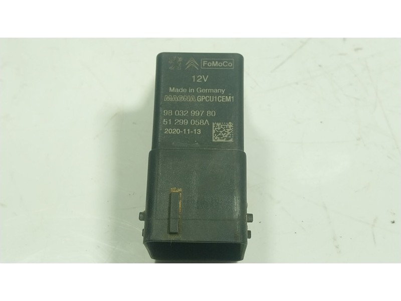 Recambio de modulo electronico para peugeot boxer furgoneta 2.2 bluehdi 140 referencia OEM IAM 9803299780 9803299780 