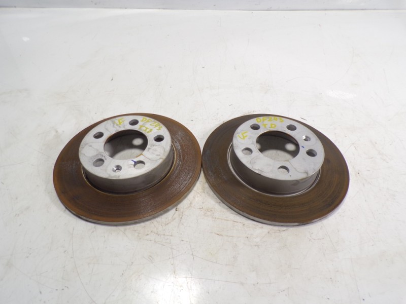 Recambio de disco freno trasero para audi a1 sportback (gba) 1.0 tfsi referencia OEM IAM 2Q0615601H  