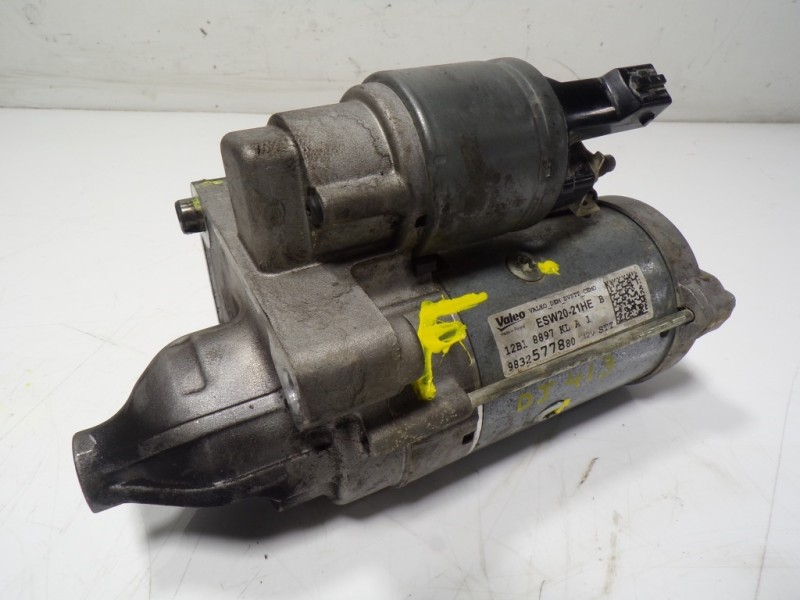 Recambio de motor arranque para opel grandland x 1.5 cdti dpf referencia OEM IAM  9832577880 