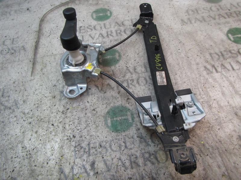 Recambio de elevalunas trasero derecho para seat leon (1p1) 1.9 tdi referencia OEM IAM 1P0839462  