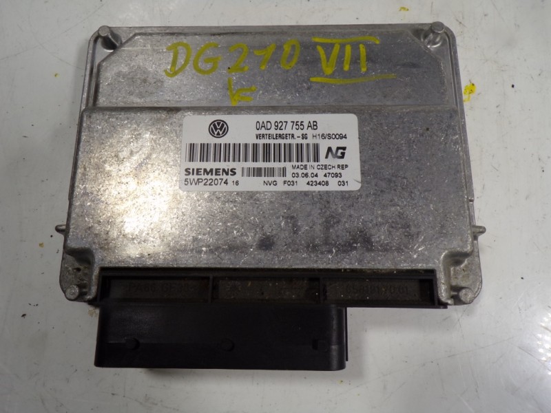 Recambio de modulo electronico para volkswagen touareg (7l6) 2.5 tdi dpf referencia OEM IAM 070997016E 0AD927755AB 5W022074