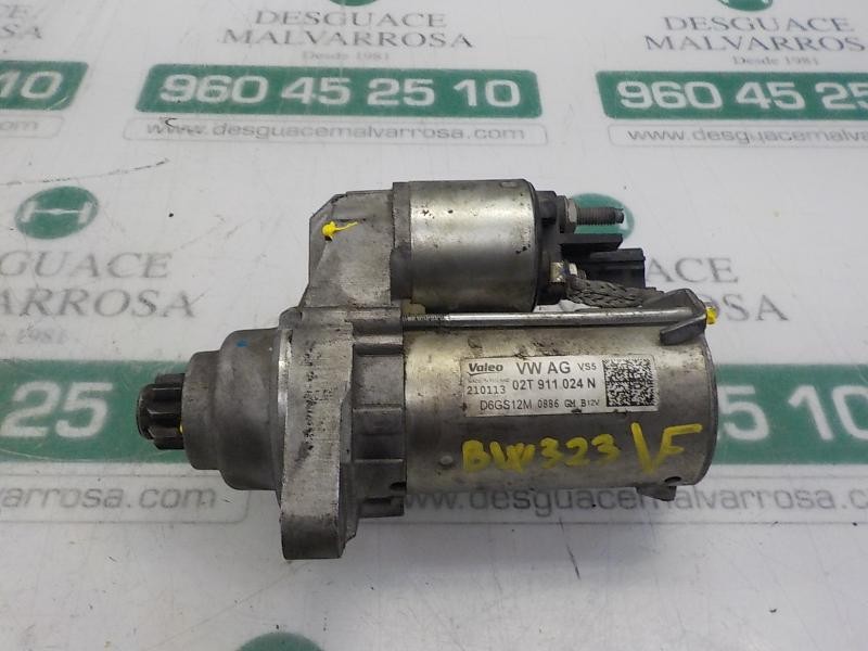 Recambio de motor arranque para volkswagen polo (6r1) 1.2 tsi referencia OEM IAM 02T911023R 02T911024N 