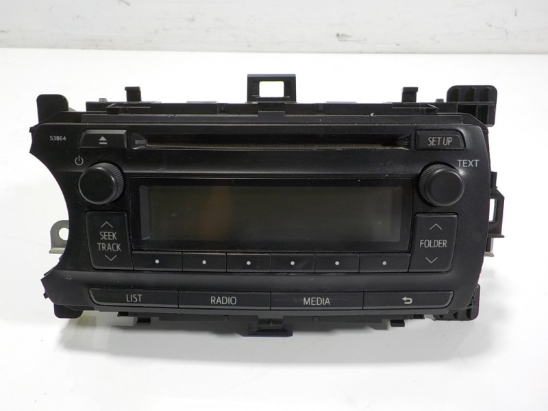 Recambio de sistema audio / radio cd para toyota yaris 1.0 cat referencia OEM IAM 861200D640 861200D640 