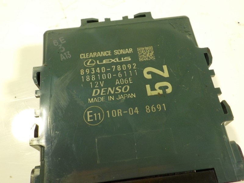 Recambio de modulo electronico para lexus nx 300h 2wd referencia OEM IAM 8934078092 8934078092 