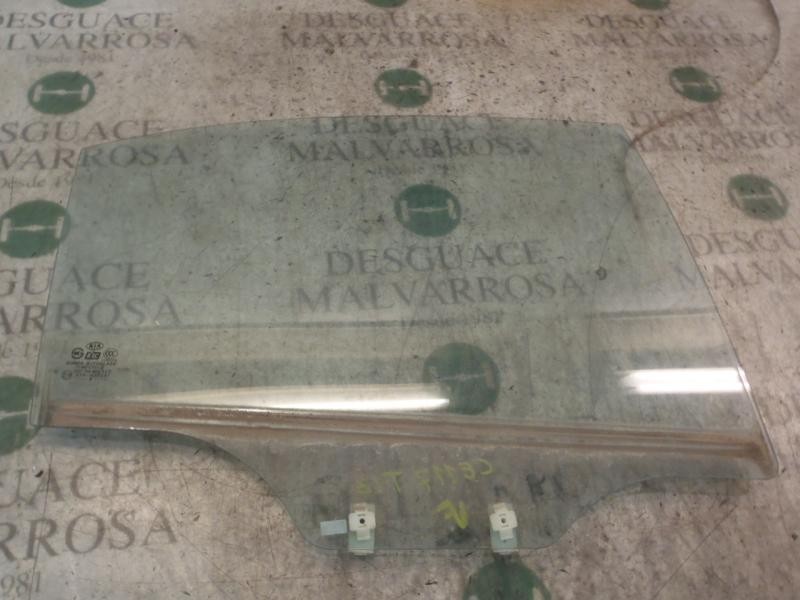 Recambio de cristal puerta trasero izquierdo para kia rio 1.4 active referencia OEM IAM 834111G011  