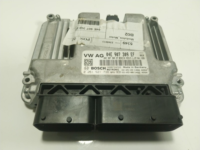 Recambio de centralita motor uce para seat alhambra (711) 1.4 16v tsi referencia OEM IAM 04E906025CE 04E907309EF 