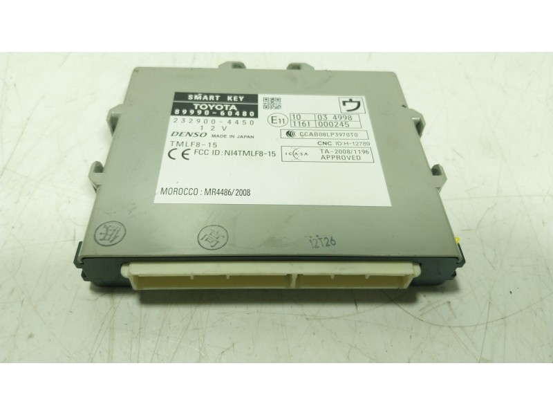 Recambio de modulo electronico para toyota land cruiser prado (_j15_) 2.8 d-4d (gdj150_, gdj155_, gdj150) referencia OEM IAM 899