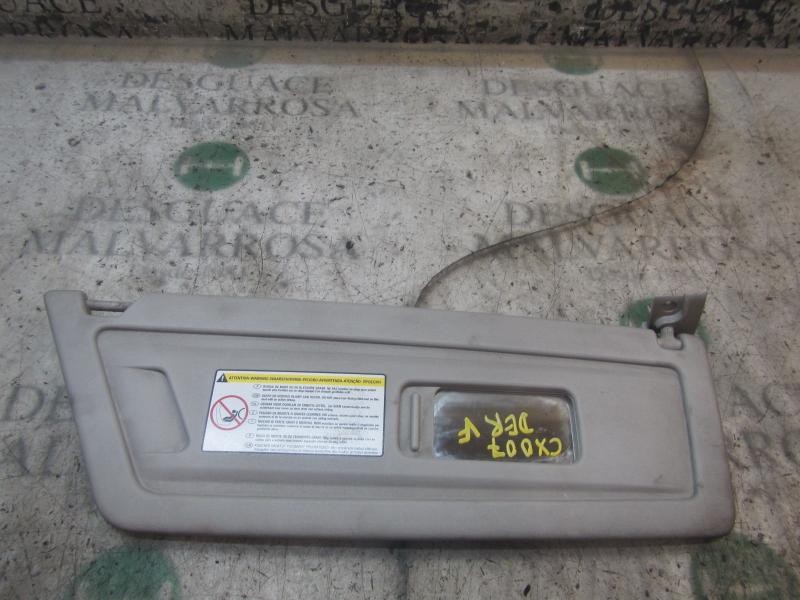 Recambio de parasol derecho para citroën c4 picasso cool referencia OEM IAM 8143XG  