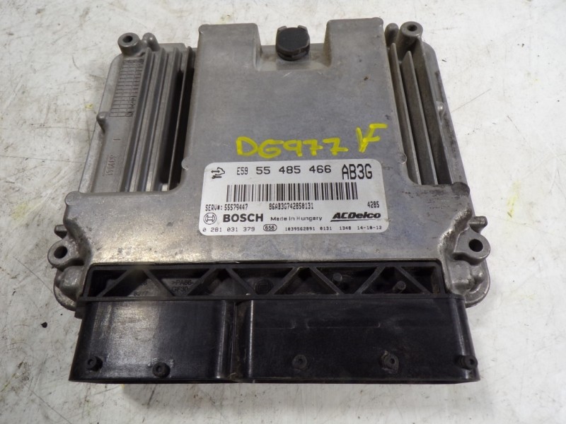 Recambio de centralita motor uce para opel zafira tourer 2.0 cdti cat referencia OEM IAM 55579447 55485466 0281031379