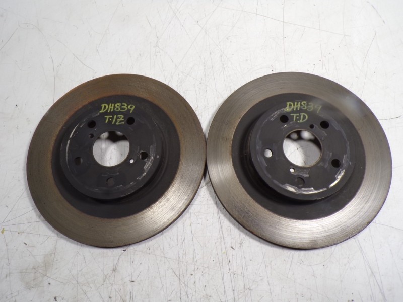 Recambio de disco freno trasero para toyota rav4 hybrid 4x2 advance referencia OEM IAM 4243142080  