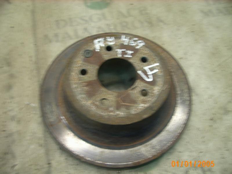 Recambio de disco freno trasero para nissan qashqai (j10) acenta referencia OEM IAM   