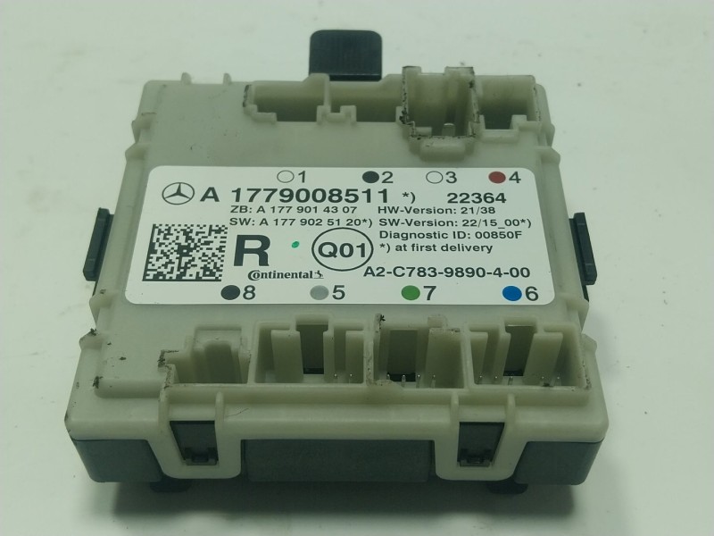 Recambio de modulo electronico para mercedes-benz clase a berlina (bm 177) referencia OEM IAM A1779008511 A1779008511 