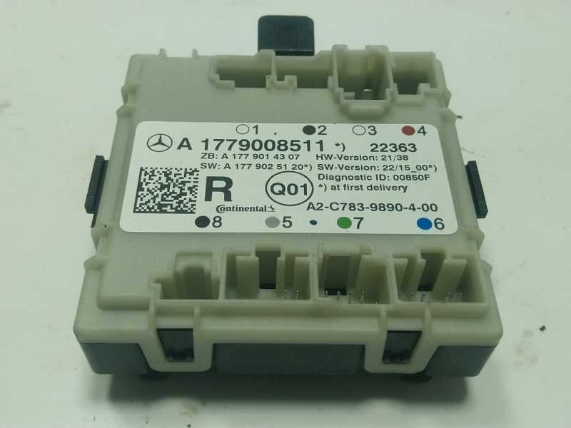 Recambio de modulo electronico para mercedes-benz clase a berlina (bm 177) referencia OEM IAM A1779008511 A1779008511 