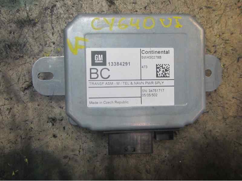 Recambio de modulo electronico para opel insignia berlina excellence referencia OEM IAM 13384291 13384291 