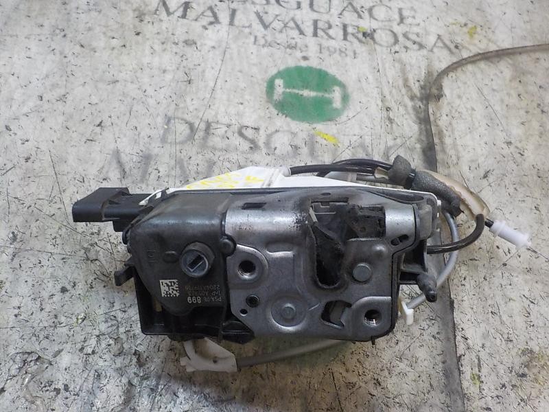 Recambio de cerradura puerta delantera derecha para citroën c4 cactus 1.2 12v vti referencia OEM IAM 9801689980  