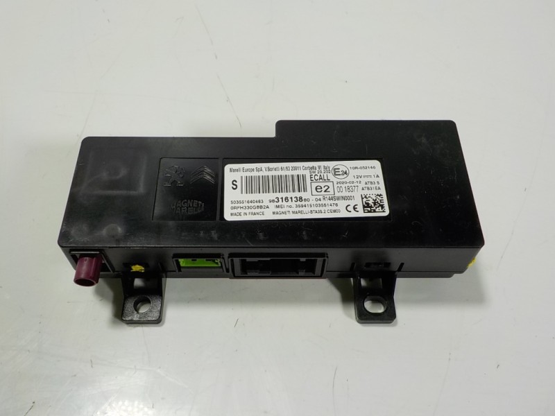 Recambio de modulo electronico para citroën c3 aircross 1.5 blue-hdi fap referencia OEM IAM 9831613880 983161388004 