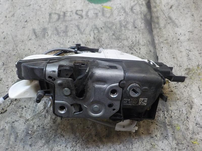 Recambio de cerradura puerta delantera izquierda para citroën c4 cactus 1.2 12v vti referencia OEM IAM 9801690080  