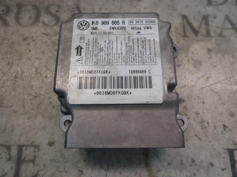 Recambio de centralita airbag para volkswagen golf v berlina (1k1) trendline referencia OEM IAM 1K0909605T  