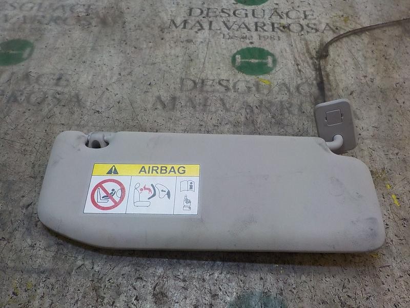 Recambio de parasol derecho para citroën c4 cactus 1.2 12v vti referencia OEM IAM 98115412BJ  