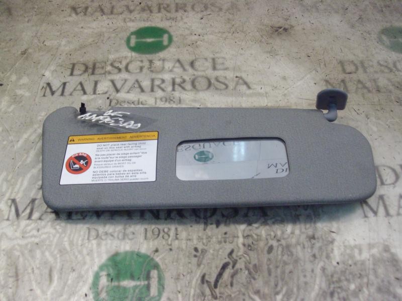 Recambio de parasol derecho para chevrolet kalos 1.2 se referencia OEM IAM   