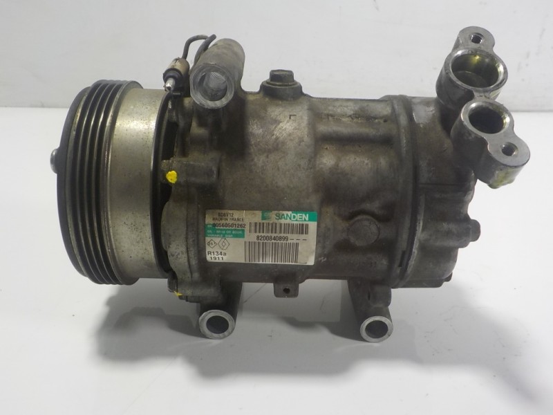 Recambio de compresor aire acondicionado para dacia sandero 1.2 16v cat referencia OEM IAM 8200840899 8200840899 00560501262
