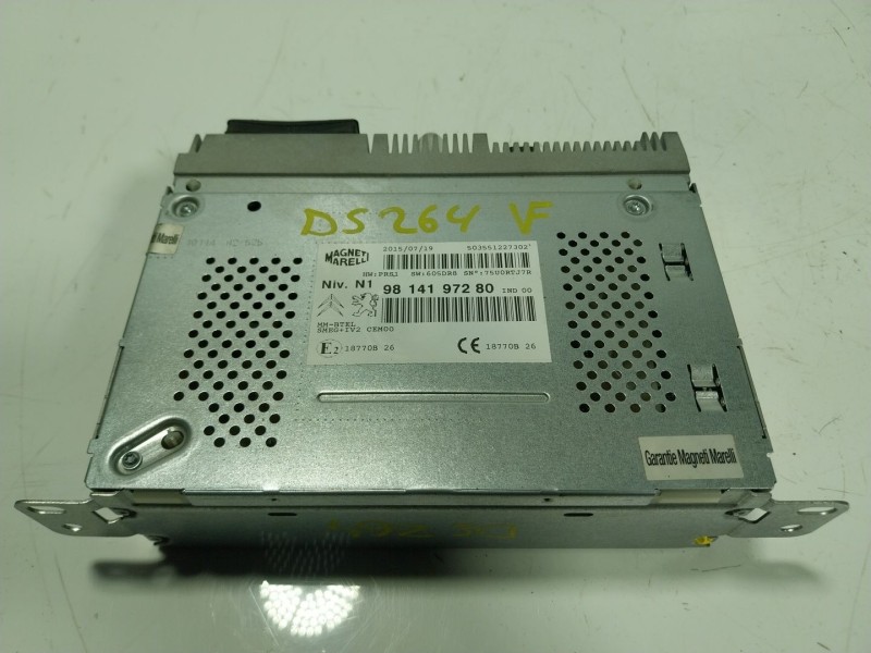 Recambio de sistema navegacion gps para peugeot 208 i (ca_, cc_) 1.2 vti 82 referencia OEM IAM 1613697880 9814197280 