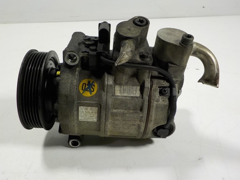 Recambio de compresor aire acondicionado para volkswagen touareg (7l6) 3.0 v6 tdi dpf referencia OEM IAM 7L6820803T 7L6820803J 