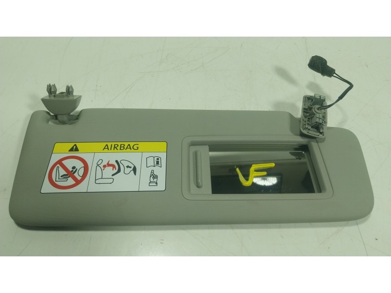 Recambio de parasol derecho para seat leon sportstourer (kl8) xcellence referencia OEM IAM 5H0857552DSX4 5H0857552D 