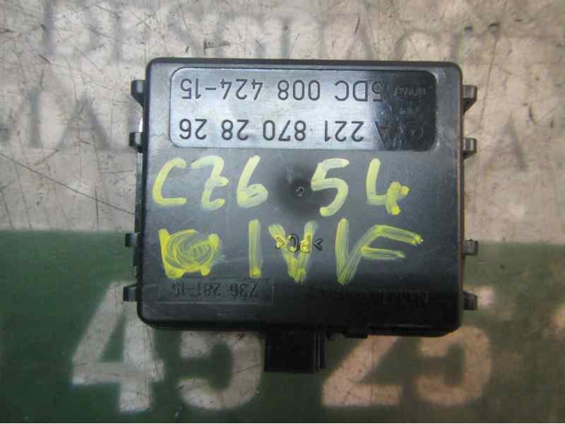 Recambio de modulo electronico para mercedes-benz clase clk (w209) coupe 2.2 cdi cat referencia OEM IAM A2218702826  