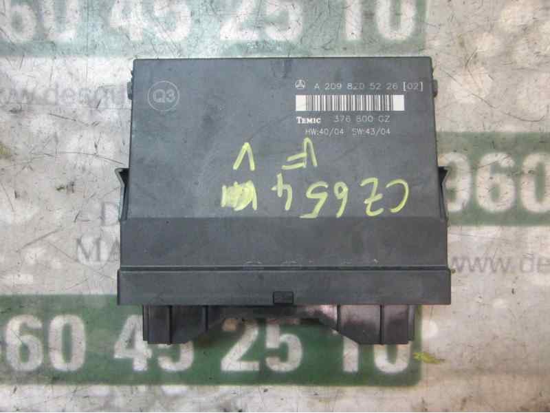 Recambio de modulo electronico para mercedes-benz clase clk (w209) coupe 2.2 cdi cat referencia OEM IAM A2098205226  