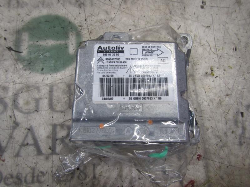 Recambio de centralita airbag para citroën c3 picasso 1.6 16v hdi referencia OEM IAM 6546P2 966412180 609973600