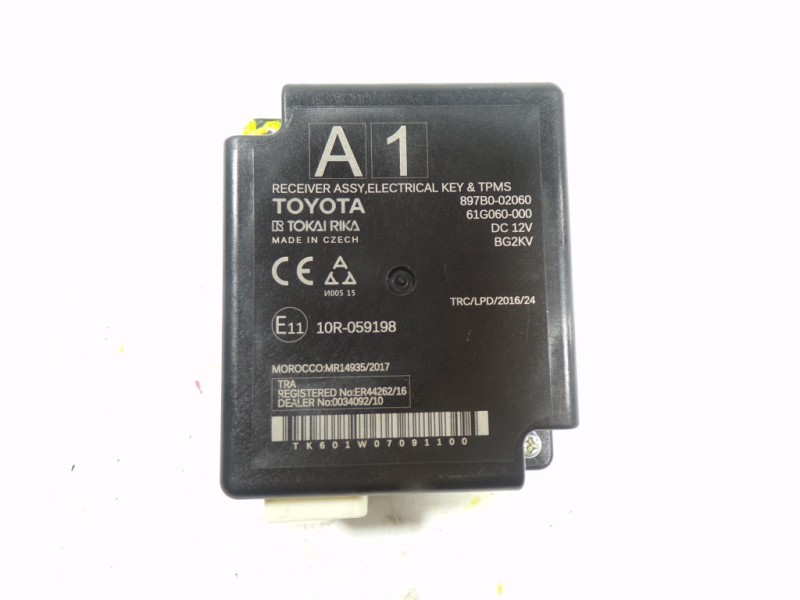 Recambio de modulo electronico para toyota corolla (e21) referencia OEM IAM 897B002060 897B002060 