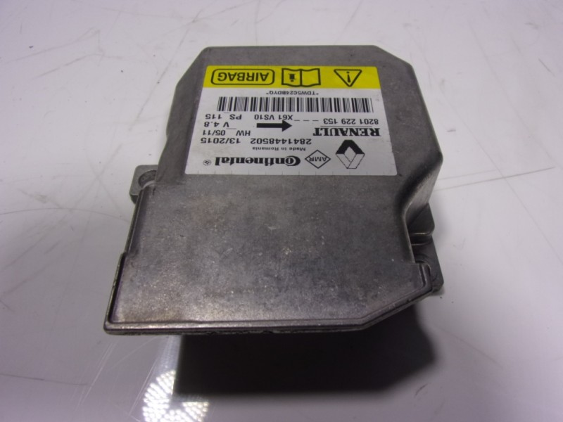 Recambio de centralita airbag para renault kangoo 1.5 dci diesel fap referencia OEM IAM 8201475929 8201229153 8201475928