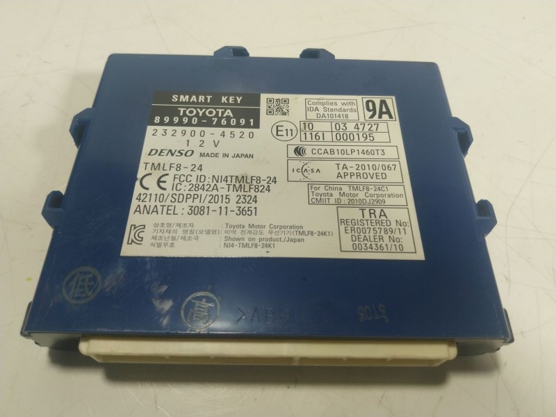 Recambio de modulo electronico para lexus ct (zwa10_) 200h (zwa10_) referencia OEM IAM 8999076091 8999076091 