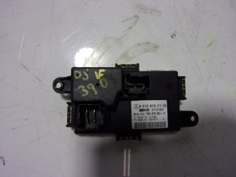 Recambio de resistencia calefaccion para mercedes-benz clase c (w204) lim. 2.1 cdi cat referencia OEM IAM A2128702110 A212870211