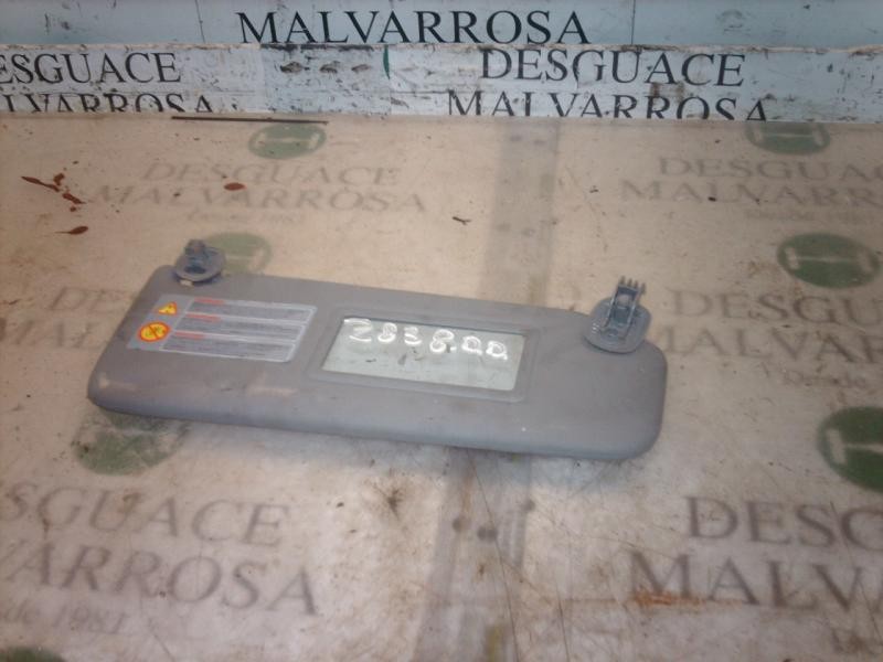 Recambio de parasol derecho para renault clio ii fase ii (b/cb0) authentique referencia OEM IAM   