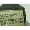 Recambio de cinturon seguridad delantero derecho para toyota prius (_w3_) 1.8 hybrid (zvw3_) referencia OEM IAM  7W3590 