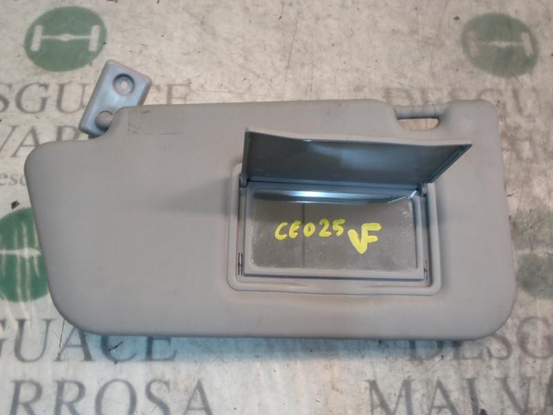 Recambio de parasol izquierdo para nissan micra (k12e) acenta referencia OEM IAM   