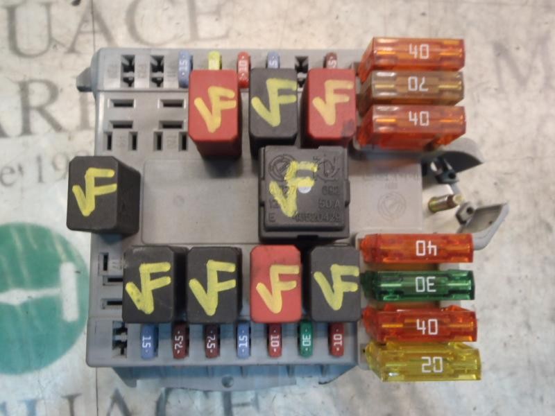 Recambio de caja reles / fusibles para fiat doblo (119) 1.9 jtd cat referencia OEM IAM   