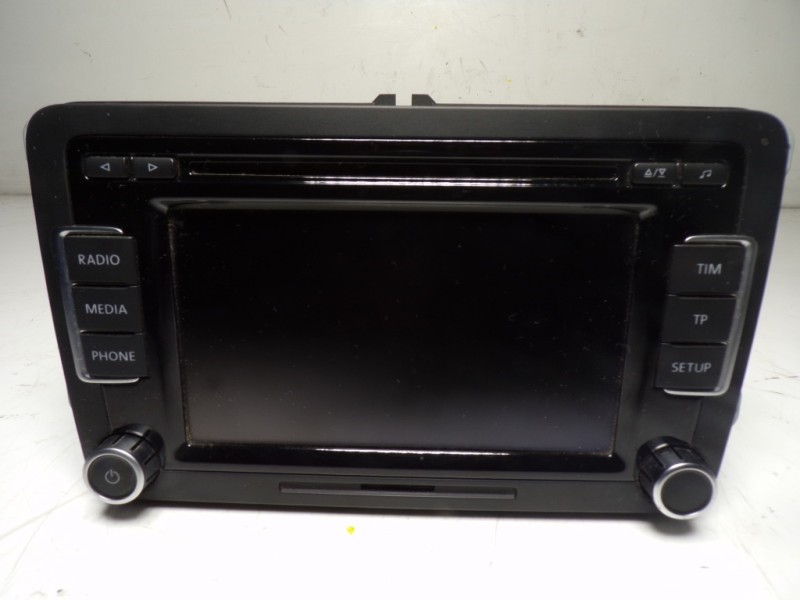 Recambio de sistema audio / radio cd para volkswagen tiguan (5n1) 2.0 tdi referencia OEM IAM 3C8035195 3C8035195 3C8057195X