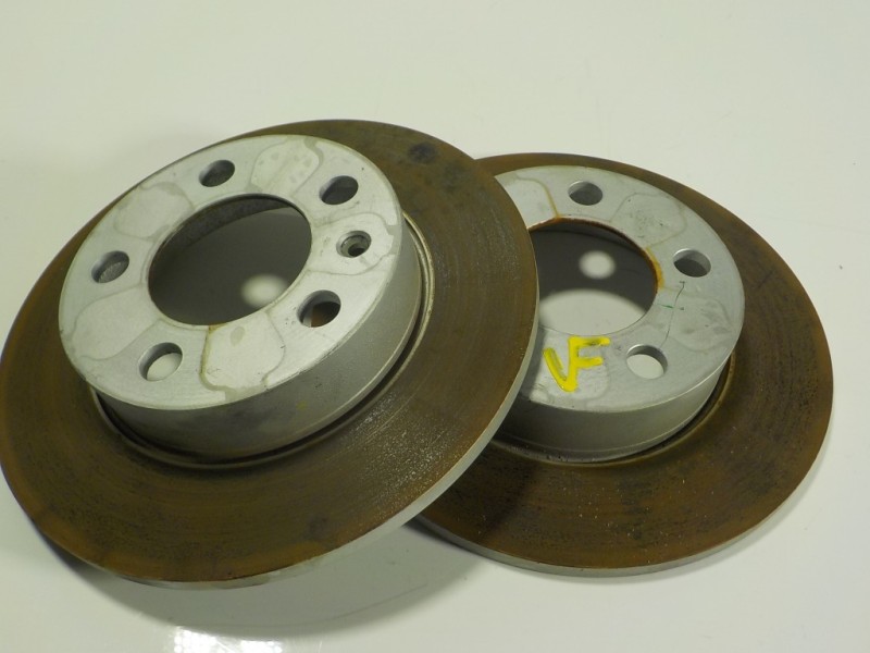 Recambio de disco freno trasero para audi a1 sportback (gba) 1.0 tfsi referencia OEM IAM 2Q0615601H  