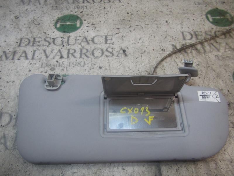 Recambio de parasol derecho para mazda 3 berlina (bk) 1.6 cd diesel cat referencia OEM IAM BR5S6927077  