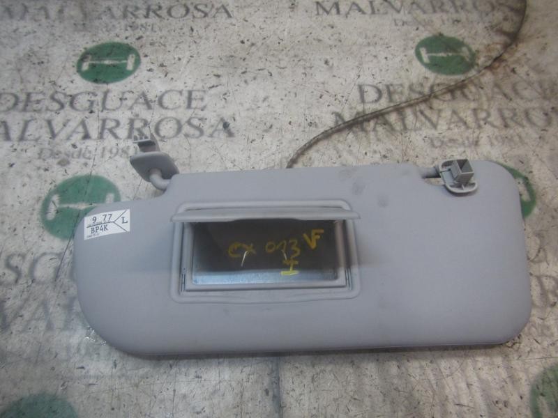 Recambio de parasol izquierdo para mazda 3 berlina (bk) 1.6 cd diesel cat referencia OEM IAM BP4K69320C77  